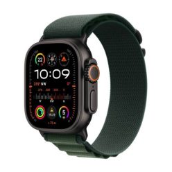   Apple Watch Ultra 2 LTE 49mm titán tok alpesi szíj (sötétzöld)