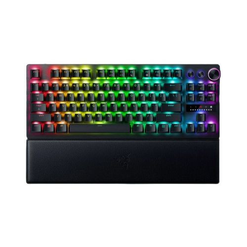 Razer Huntsman V3 Pro billentyűzet (QWERTY, tenkeyless, RGB, fekete EU)