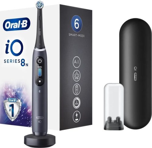 Oral-B iO Series 8 elektromos fogkefe (limitált kiadás, fekete)