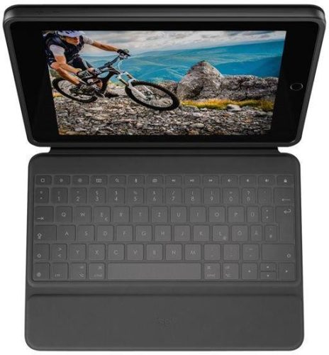 Logitech Rugged Folio iPad 10Gen billentyűzet és tok (grafitszürke)