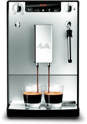 Melitta SOLO & MILK Kaffeevollautomat silber