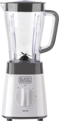 Black & Decker BXJB500E Standmixer 500W weiß