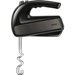 Black & Decker BXMX500E Handmixer 500W edelstahl