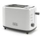 Black & Decker BXTO820E Toaster Doppelschlitz 820W weiß