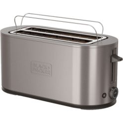   Black & Decker BXTO1501E Toaster Doppelschlitz lang edelstahl