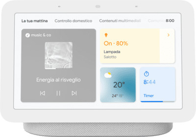 Google Nest Hub 2 okoshangszóró (világos kréta)