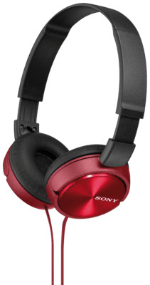 Sony MDR-ZX310R On-Ear 3,5mm rot