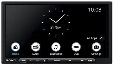 Sony XAV-AX4050 autórádió 6,95'' kijelző (2-DIN, CarPlay/Android)