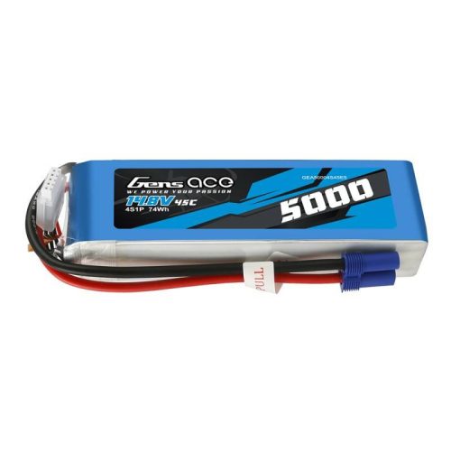 Gens Ace 5000mAh 14.8V 45C 4S1P akkumulátor