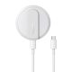 Joyroom JR-A28 ultra-thin magnetic induction charger, 15W (white)