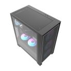 Computer case Darkflash DRX70 MESH + 4 RGB fans (black)