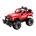 RC remote control car 1:12 Double Eagle (red) Jeep (fire department) E549-003