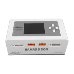   Gens Ace IMARS D300 G-Tech Channel AC/DC 300W/700W RC Battery Charger-EU White