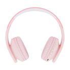 PowerLocus P1 wireless headphones for kids (pink)