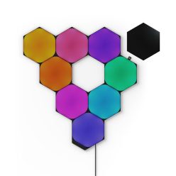 Nanoleaf Shapes Black Hexagons kezdőkészlet (9 darabos)