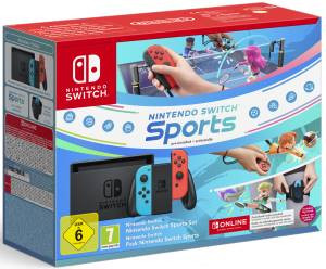 Nintendo Switch konzol 1.1 (neon kék/neon piros + Switch Sport + Fascia + 12 hónap)