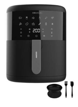 Cecotec Cecofry Bombastik 6000 forrólevegős sütő, 6l, 1700W (fekete)