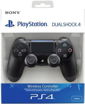 PS4 Dualshock vezeték nélküli kontroller V2 (fekete)