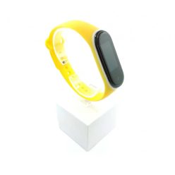   Xiaomi Mi band 3 / 4 szíjak - citromsárga, sárga, szilikon, többszínű