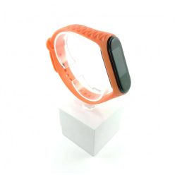   Xiaomi Mi band 3 / 4 szíjak - narancssárga, recés, sárga, szilikon