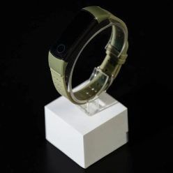   Huawei Honor Band 4 / 5 szíjak - katonazöld, lyukacsos, szilikon, zöld